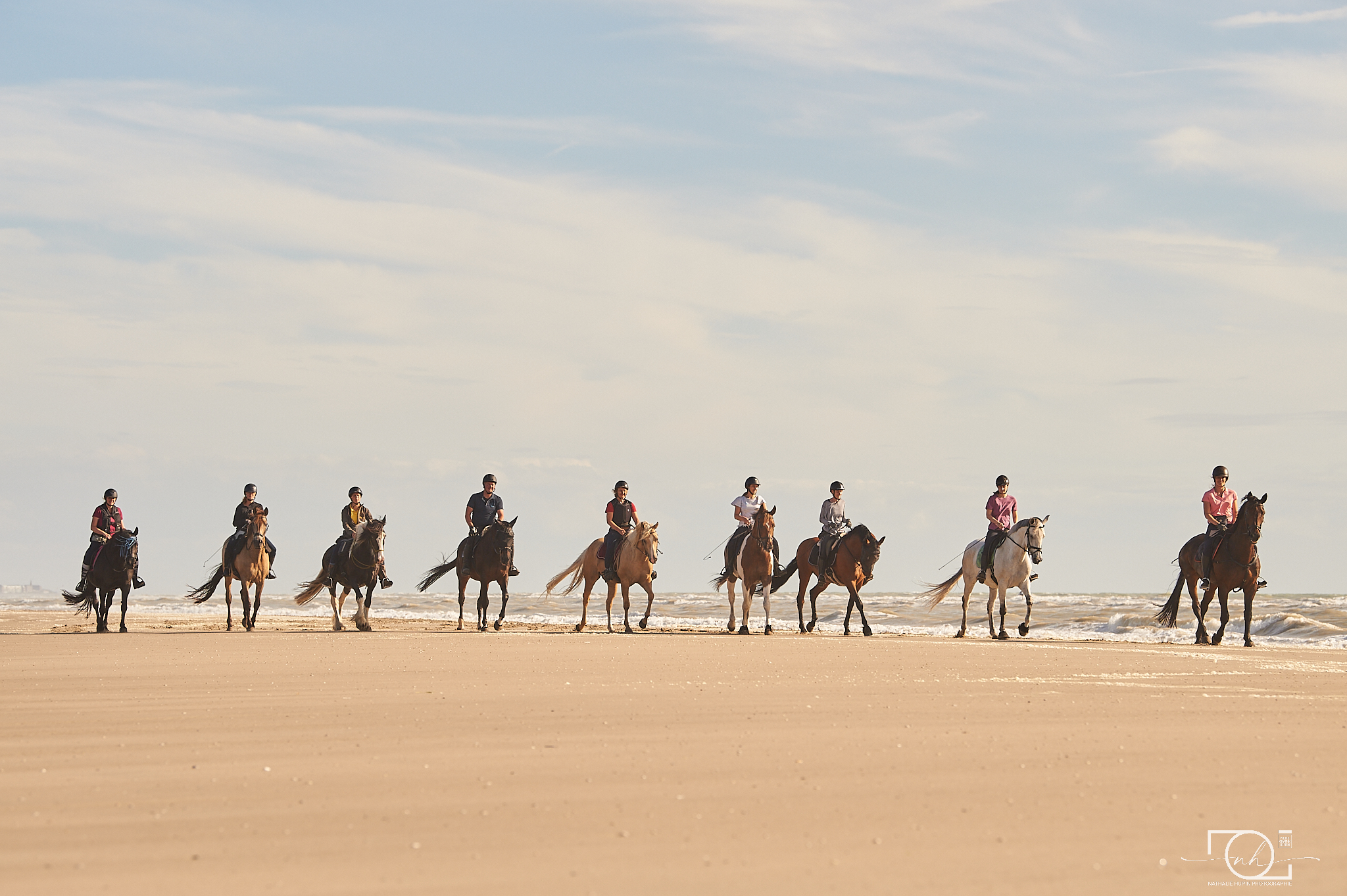 chevaux sur la plage